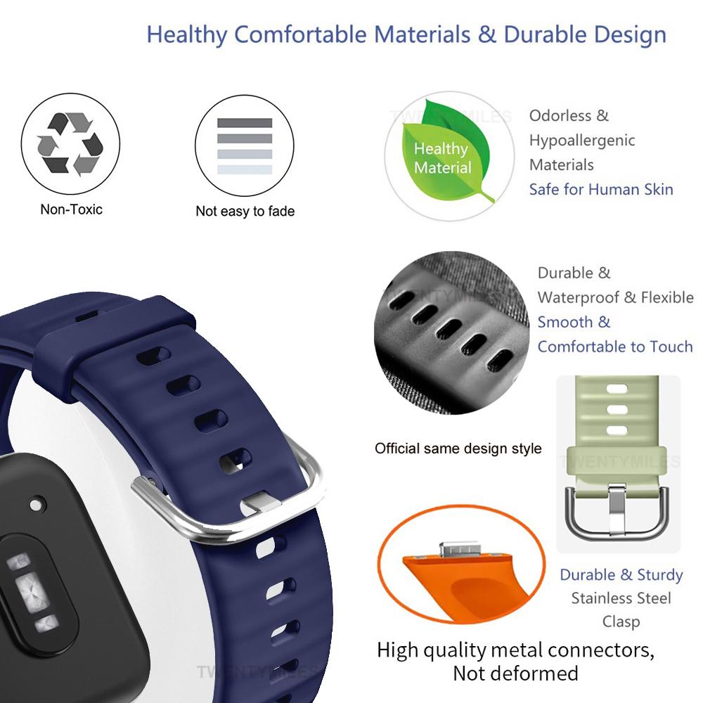 Pulseira de substituição para Huawei Watch Fit 3 Pulseiras de silicone Pulseira para Huawei FIT 3 Acessórios de pulseira de relógio