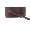 Bowknot Simple Wrap Luxury Wide Waist Band Leather Belt Corset Waistband Ladies Dress Cummerbands