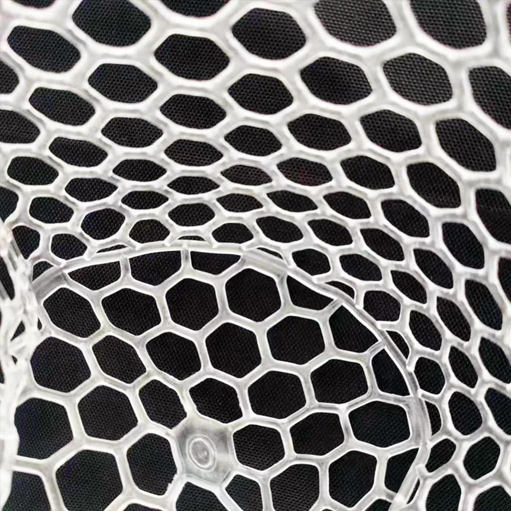 Ersatz-Kescher für Fischernetze, leicht, robust, ohne Griff aus Silikon
