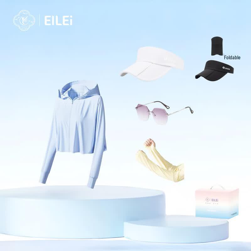 EILEI Sun Protection Sun Hat Set