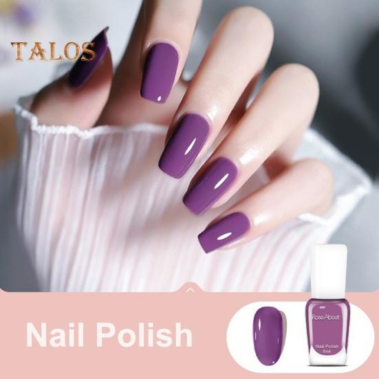 8ML Peelable Nail Polish Long Lasting Quick Drying Water-based Nail Lacquer DIY Nail Art Home Salon Women Toenail Fingernail Manicure Gel Polish
