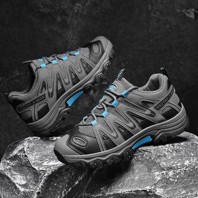 Rock Climbing Shoes Oxford Cloth Waterproof Hiking Shoes Outdoor Hiking Shoes Tire Sole Non-slip Sneakers