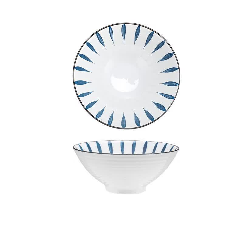 Qianxing 8-inch Ceramic Dòulì Noodle Bowl