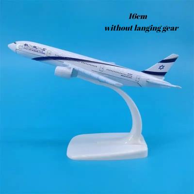 16/20CM Metal Fundido B-777-200 B787 El Al Air Airlines Aeronave Modelo de Israel Avião de Liga Com Suporte Exibição de Coleção