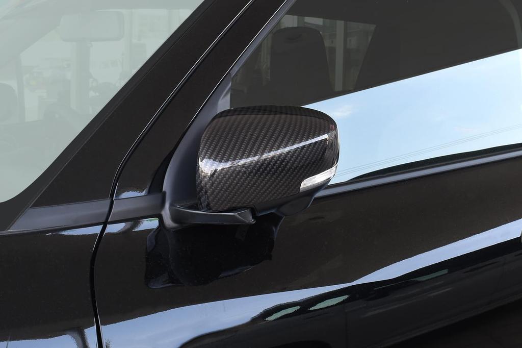 SecondStage Suzuki Swift Sport ZC33S Door Mirror Digital Carbon Fiber S010DCB (Side Mirror) Covers, Style,