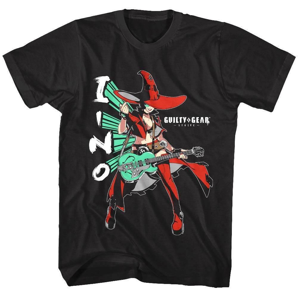 Guilty Gear Strive I-No Guitar Men T Shirt L