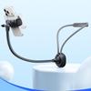 Oatsbasf Fauler Hals Handyhalter Ständer Ausziehbarer Hals-Hänge-Verstellbarer Clip Handyhalter Universal für iPhone 17 16 15 Xiaomi