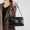 2024 Luxe Waxed Cowhide Shoulder & Crossbody Bag - Classic Autumn/Winter Women's Leather Tote