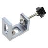 2 In 1 Dowel Jig Woodworking Hole Drill Punch Positioner Guide Locator Cabinet Screws Punch Locator Kit 8/10/12mm Sleeve