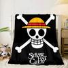 Adventure On The High Seas pirate Blanket Flannel Blanket for bed, sofa, Camping, Hiking, Picnic Essentials, gift for family Fan gifts
