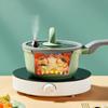 COOKER KING Milk Pot Non-Stick Pan Micro Pressure Medical Stone Coating Baby Food Pot Hot Milk Instant Noodles Pan Mini Pot