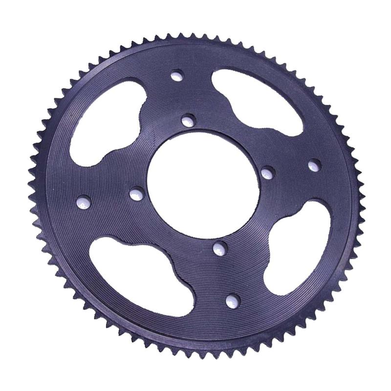 Universal 25H 80T Rear Chain Sprocket Easily tall Sturdy Repair Parts for 47cc 49cc Minimoto Motorcycle High Strength Steel