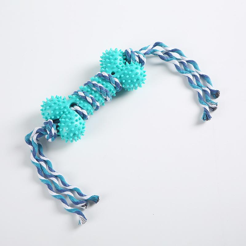 Interactive Dog Toys and Pet Supplies for Dogs Chewing on Toy Ropes To Grind and Clean Their Teeth