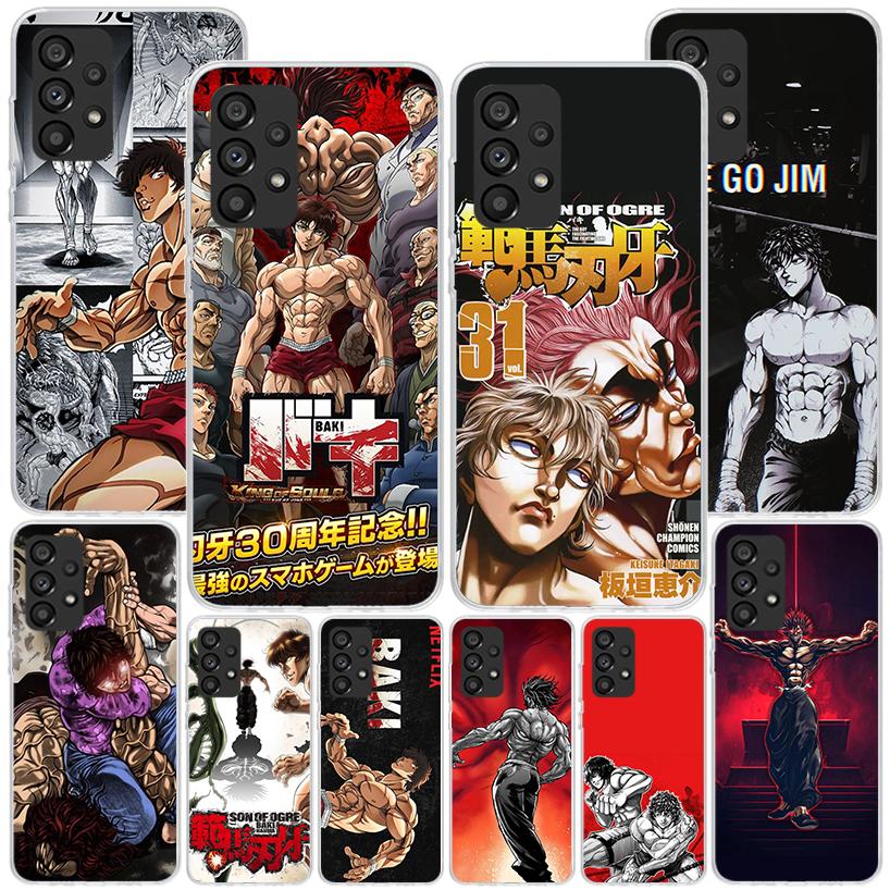 Baki the Grappler Original Anime Phone Case For Samsung Galaxy A17 A16 A15 A14 A13 A57 A56 A55 A54 A53 A37 A36 A35 A34 A33 A26 A