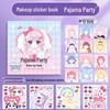 Kaba Bear Princess Dress-Up Stickers: Children's Ancient-Style Makeover & Character Stickers
