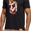 Adidas Dame Abstract T Lillard Basketball Character Print Short Sleeve T-Shirt Men Tops Black GH6718