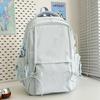 Versatile Backpack Female Japanese Ins High Value Backpack Junior High School Student Schoolbag Lightweight Large Capacity Backpack