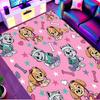 PAW Patrol Print Rug, Washable Floor Carpet, For Entryway Dorm Laundry Room Office Study, Home Decor Birthday Christmas Gift