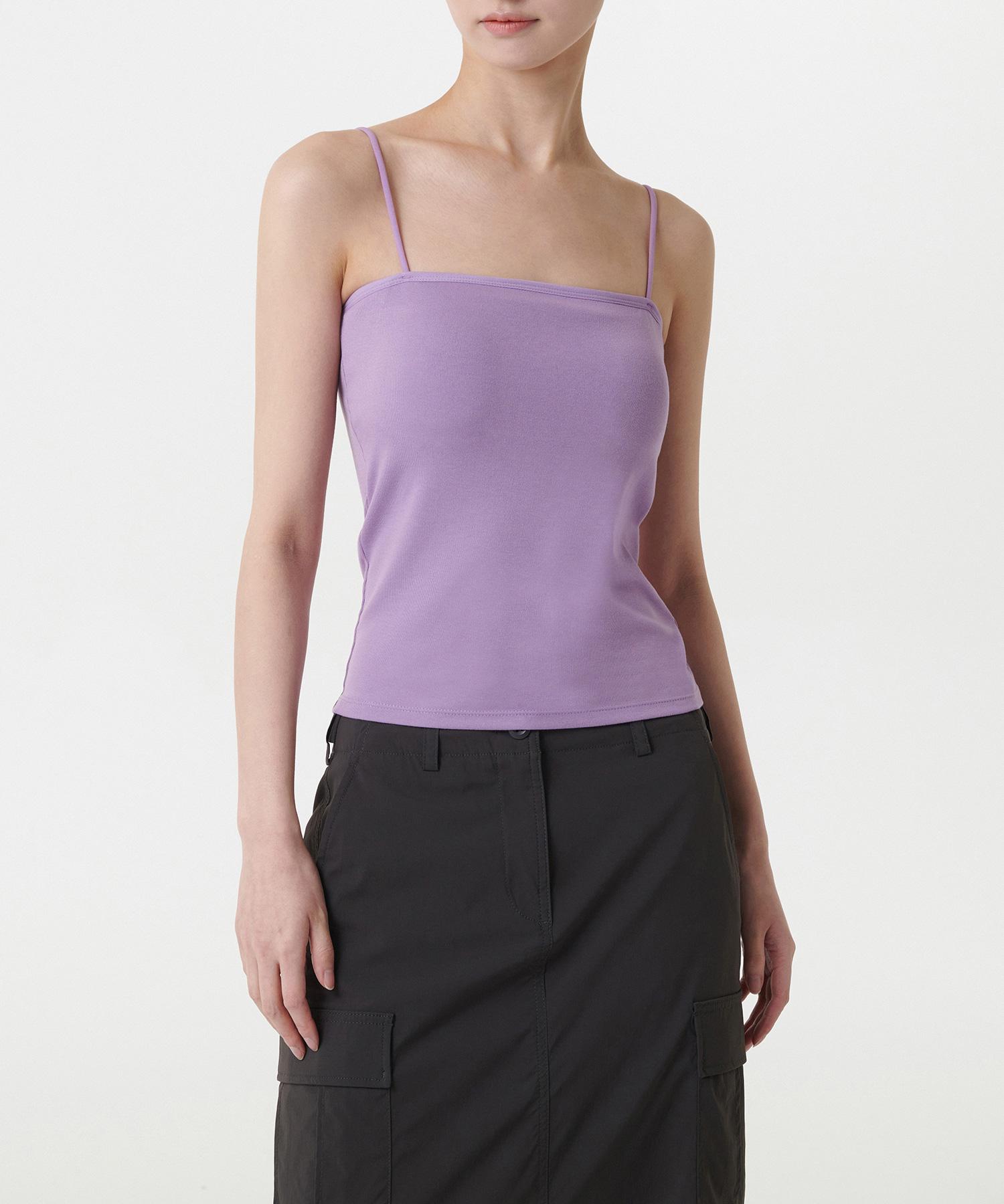 Musinsa Standard Woman Women S Spaghetti Strap Bra Top [Purple Pink] Purple Pink/L