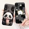 For Samsung Galaxy A32 4G Case SM-A325F Cute Panda Cartoon Cover Soft TPU Phone Case For Samsung A32 A 32 5G A326B Fundas Bumper
