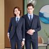 Teluoman Striped Business Suit & Set