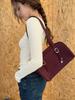 Isaiah Yerr Square Bag (Burgundy)