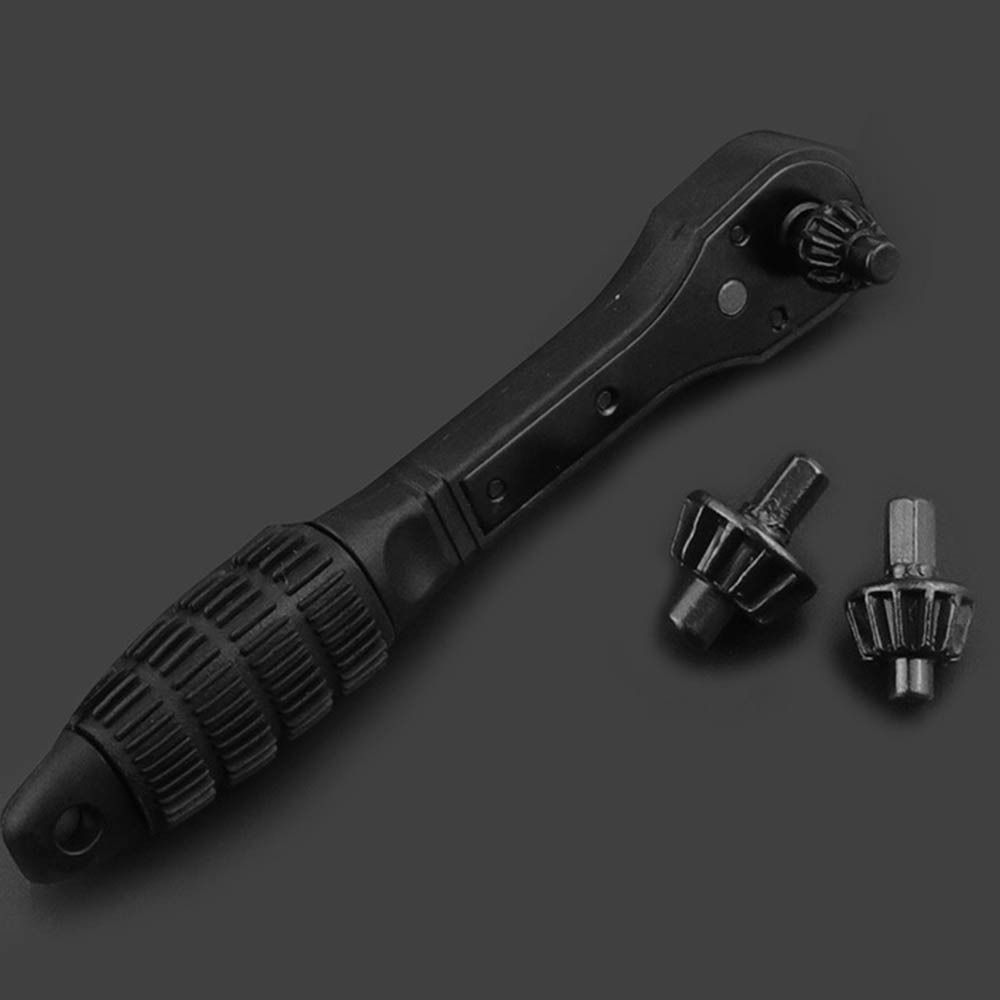 Dreibacken-Ratsche Bohrfutter Schnellzerlegung Ratschenschlüssel Schlüsselersatzwerkzeug