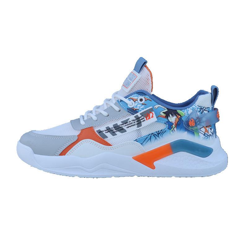 Summer leather shoes men's shoes breathable single mesh hollow net Korean version men's sports and leisure shoes youth tide single shoes