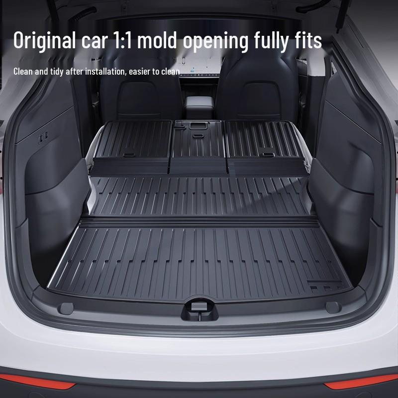 Upgraded TPE Trunk Mat Set for Tesla Model Y3 - Front & Rear Trunk, YL Interior Accessories