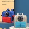 Large Capacity Portable Pet Bag Space Capsule Cat Backpack Folding Pet Cat Dog Bathing Travel