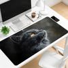 Cute Fluffy Cat Large Extended Mouse Pad Non Slip Desk Mat Animal Print Keyboard Mousepad For Gaming Office Laptop Desktop Decor