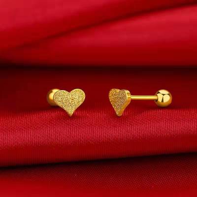 1Pair  Ear Studs Earrings For Women Cartilage Helix Ear Bone Nail Sweet