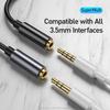 Baseus Type C na 3,5mm Jack Sluchátka USB-C Type C na 3,5mm Sluchátka AUX Adaptér Audio Kabel pro Huawei P40 P30 Pro Xiaomi 10 9 3