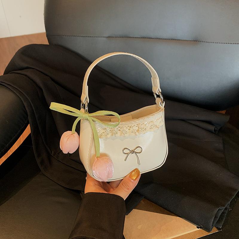 

Cute and sweet temperament summer fresh small square bag new fashion mini shoulder messenger bag белый
