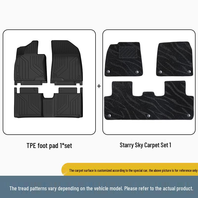 Toyota Yaris TPE Floor Mats: Full Coverage, Safe, Eco-Friendly