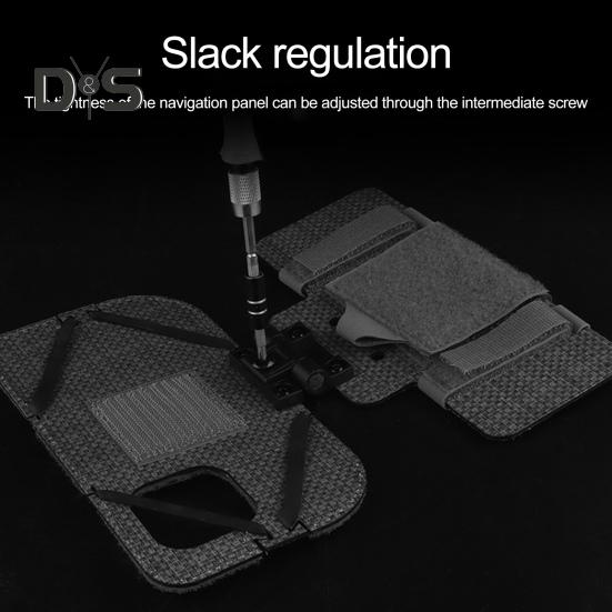 Foldable Hunting Vest Phone Holder Plate Carrier for iPhone 15 Mobile Universal Chest Navigation Board Cell Phone Mount Outdoor Vest Attachment
