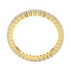 Swarovski Matrix Vittore Embedded Design PVD Zirconia Ring Women rings Gold 5656296