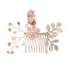 Beautiful Wedding Bride Hair Jewelry Hair Combs Flower Hair Pin Bridal Clips Leaves Tiara