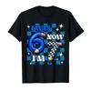 Blue Checkered I Was 6 Now I'm 7 Funny 67 Birthday Boys T-shirt For Men Women 100% Cotton T Shirts Short Sleeve Tops 0206-1 -...