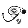 Disc Brake Kit Brake Pad Disk Rotor for 50cc 110cc 125cc 150cc 200cc 250cc Dirt Bike Quad ATV Go Kart