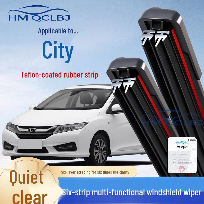 Универсальные бескаркасные дворники для Honda City - Двухслойные, Многофункциональные, U-образные Accord 11th Gen/2023