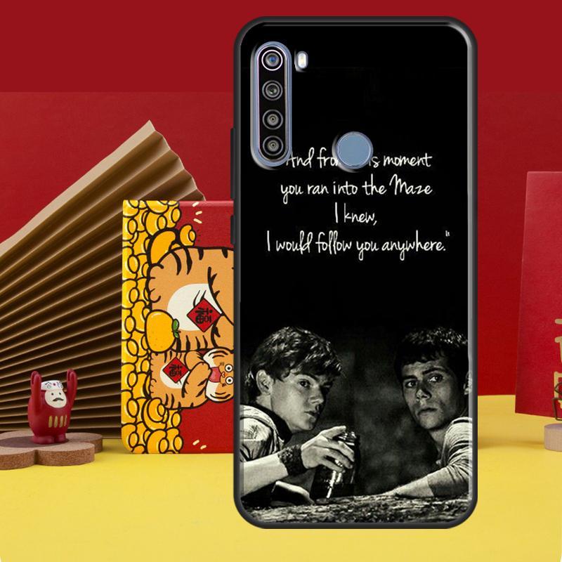 Newt Quotes The Maze Runner Case For Redmi Note 12 10 8 9 11 Pro Cover For Redmi Note 12S 11S 10S 9S 8T 9C 10C 12C Coque