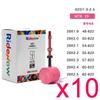 RideNow Tpu Inner Tube Metal Nozzle Gravel 45g MTB 29inch 56g Removable Valve Cores External Thread Tube with 1pc Tire lever