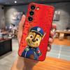 Cartoon Paws P-Patrols Phone Case For Samsung S23 Ultra S24 S22 S20 Fe S21 Plus A54 A34 A24 A53 A13 A16 Back Cover