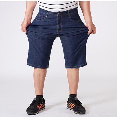 Men Shorts Denim High Waist Short Jeans Loose Mens Oversized Big Plus Size 48 56 