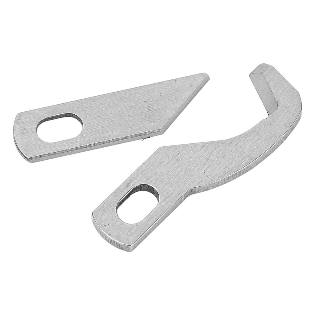 Sewing Machine Upper and Lower Blades Steel TF122 TF123 Overlocker Machine Blade Set
