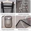 Waterproof Cartoon TPU Disposable Apron - Sleeveless, Oil-Proof Kitchen Workwear for Women (2025 New)
