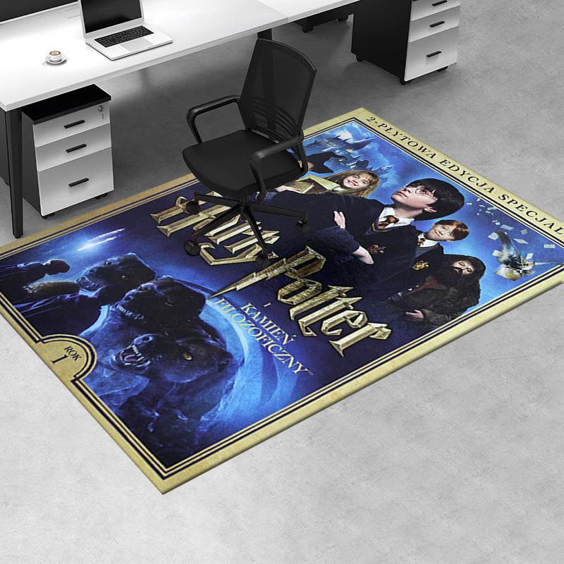 

Harry Potter and the Sorcerer s Stone DVD Cover Art Print Poster Office Mat Home Decor Office Desk Chair Rugs Chair Carpet for office Chair 60cm by 90cm