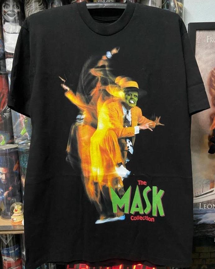 The Mask Unisex TShirt Jim Carrey The Mask Shirt Somebody Stop Me Smokin Stanley Ipkiss 90s Comedy S