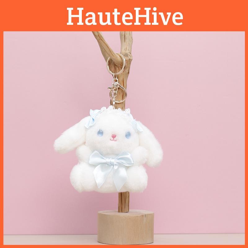 Rabbit Plush Lolita Keychain Bag Decoration Animal Pendant Gift Cartoon Doll